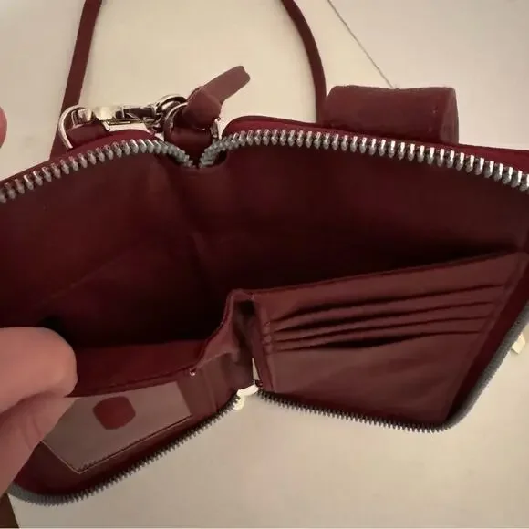 Safe Keeper Crossbody Wallet purse wristlet - Picture 5 of 11